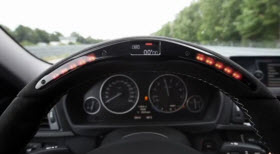 BMW M Performance Steering Wheel. Image courtesy of BMW.